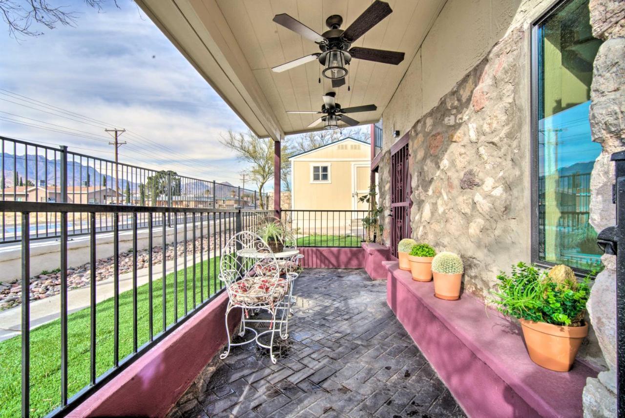 Cozy El Paso Studio With Patio About 5 Mi To Utep!アパートメント エクステリア 写真