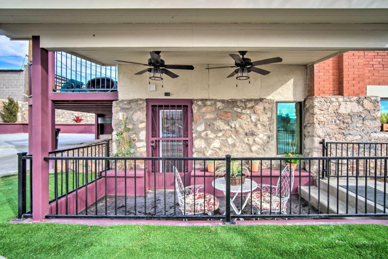 Cozy El Paso Studio With Patio About 5 Mi To Utep! エクステリア 写真